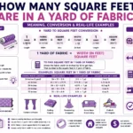 How Many Square Feet Are in a Yard of Fabric