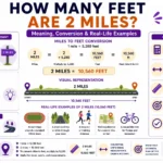 how many feet are 2 miles