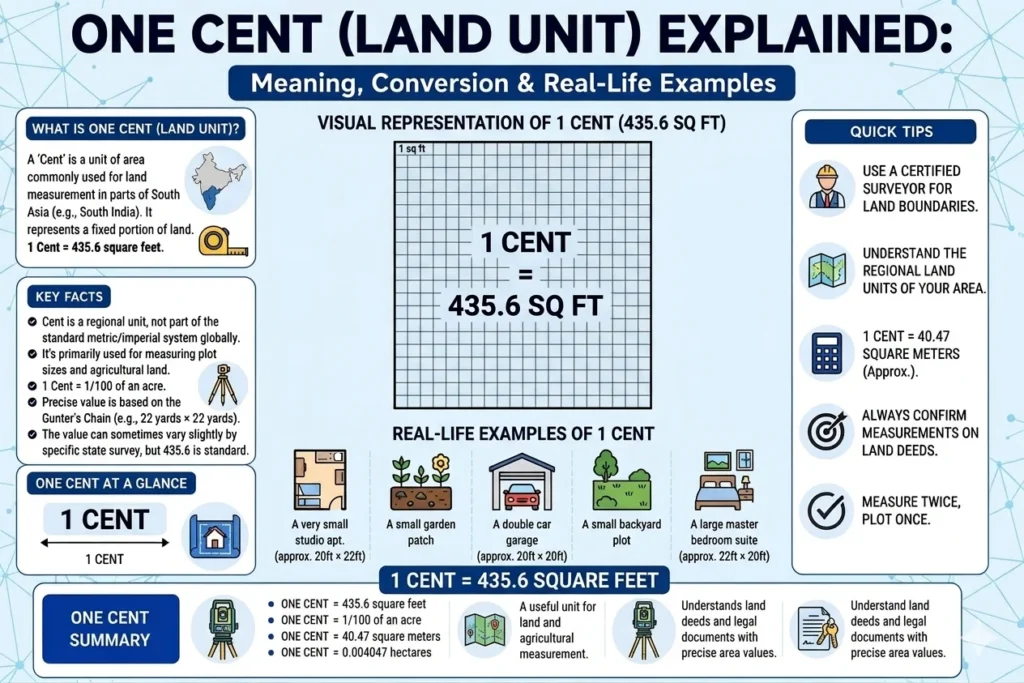 How Many Square Feet Is One Cent